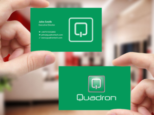 Business Card Design by Creations Box 2015 for Quadron Technologies | Design: #7435441