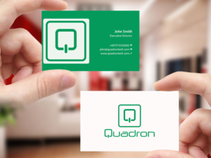 Business Card Design by Creations Box 2015 for Quadron Technologies | Design: #7435442