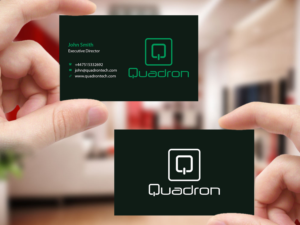 Business Card Design by Creations Box 2015 for Quadron Technologies | Design: #7435443