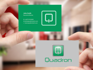 Business Card Design by Creations Box 2015 for Quadron Technologies | Design: #7435445