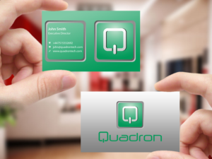 Business Card Design by Creations Box 2015 for Quadron Technologies | Design: #7435450