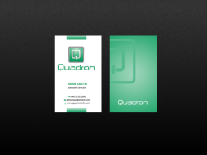 Business Card Design by Creations Box 2015 for Quadron Technologies | Design: #7435456