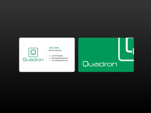 Business Card Design by Creations Box 2015 for Quadron Technologies | Design: #7435458
