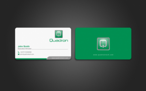 Business Card Design by chandrayaan.creative for Quadron Technologies | Design: #7433297