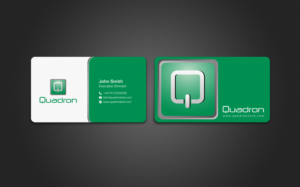 Business Card Design by chandrayaan.creative for Quadron Technologies | Design: #7433301