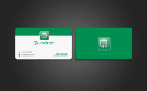 Business Card Design by chandrayaan.creative for Quadron Technologies | Design: #7433306