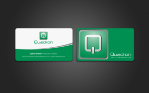 Business Card Design by chandrayaan.creative for Quadron Technologies | Design: #7433309