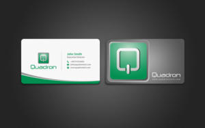 Business Card Design by chandrayaan.creative for Quadron Technologies | Design: #7433310