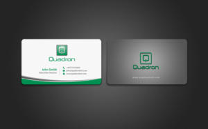 Business Card Design by chandrayaan.creative for Quadron Technologies | Design: #7433311