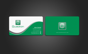 Business Card Design by chandrayaan.creative for Quadron Technologies | Design: #7433312