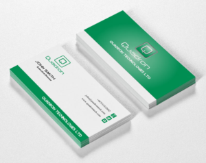 Business Card Design by olympia office for Quadron Technologies | Design: #7481093