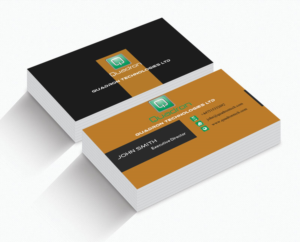 Business Card Design by olympia office for Quadron Technologies | Design: #7481100