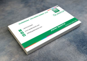 Business Card Design by olympia office for Quadron Technologies | Design: #7481114