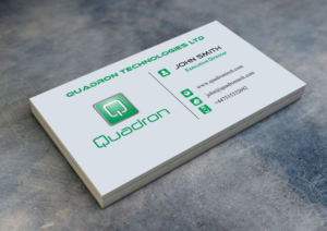 Business Card Design by olympia office for Quadron Technologies | Design: #7481117
