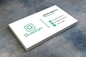Business Card Design by olympia office for Quadron Technologies | Design: #7481130