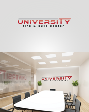 Logo Design by Zamm for University Tire Center | Design: #7211213