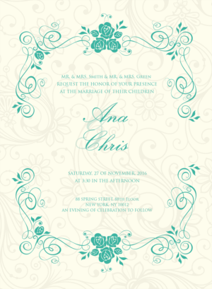 Invitation Design by Juan C
