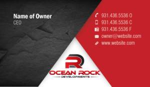 Visitenkarten-Design von Jackie Morrison für dieses Projekt | Design: #7269983