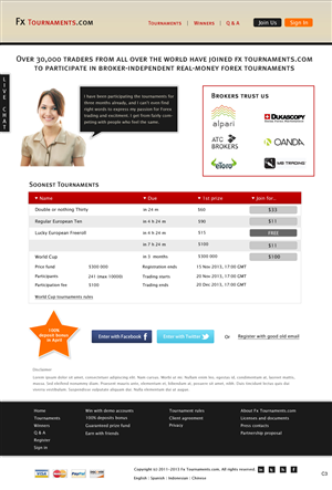 Web Design by pb for MFX Group | Design: #1840065