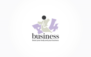 PT 4 business and the moto is: Boost your body and your business | Logo Design by Workoholic