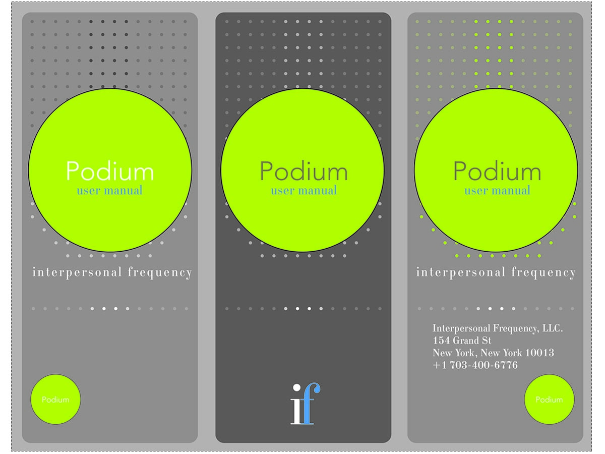 Brochure Design by vizguy for Interpersonal Frequency | Design #1831912