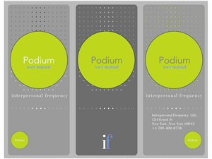 Brochure Design by vizguy for Interpersonal Frequency | Design: #1831912