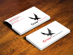 Business Card Design by Verified artistry (Design garden) for As The Crow Flies property writing | Design: #7160936