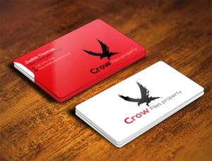 Business Card Design by Verified artistry (Design garden) for As The Crow Flies property writing | Design: #7160937