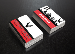 Diseño de Tarjeta de Presentación por Art Vision para As The Crow Flies property writing | Diseño #7158051