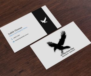 Business Card Design by MVN Digital for As The Crow Flies property writing | Design: #7161334