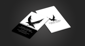 Business Card Design by chandrayaan.creative for As The Crow Flies property writing | Design: #7161542