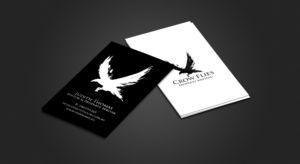 Business Card Design by chandrayaan.creative for As The Crow Flies property writing | Design: #7161549