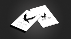 Business Card Design by chandrayaan.creative for As The Crow Flies property writing | Design: #7263472