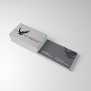 Business Card Design by dkthedon for As The Crow Flies property writing | Design: #7187375