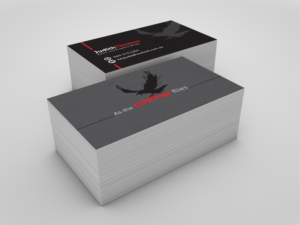 Business Card Design by dkthedon for As The Crow Flies property writing | Design: #7187376
