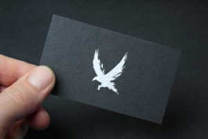 Business Card Design by yellowpixell for As The Crow Flies property writing | Design: #7159678