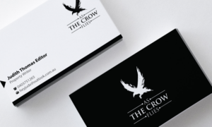 Business Card Design by yellowpixell for As The Crow Flies property writing | Design: #7168278