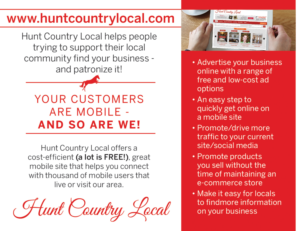 Postcard Design by KatFace for Hunt Country Local | Design #7163311