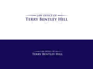 Design de Logo par H4R5Z pour The Law Office of Terry Bentley Hill | Design : #7195508