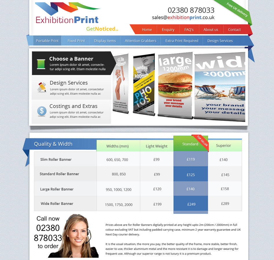 Web Design par Design Monkey (jim) pour ReallyUsefulDomains.co.uk | Design : #1859931