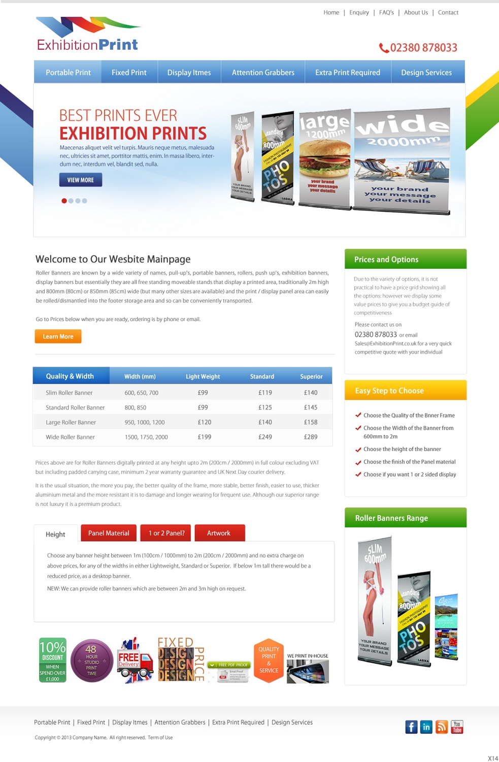 Web Design by pb for ReallyUsefulDomains.co.uk | Design #1835644