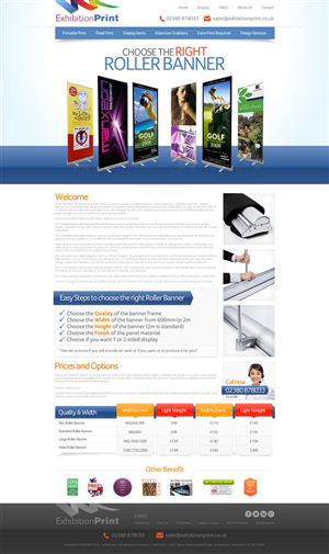 Web Design par TechWise pour ReallyUsefulDomains.co.uk | Design : #1836309