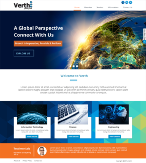 Landing Page Design by Arindam for Verthi (Pty) Ltd | Design: #7160435