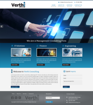 Landing Page Design by Sbss for Verthi (Pty) Ltd | Design: #7184771