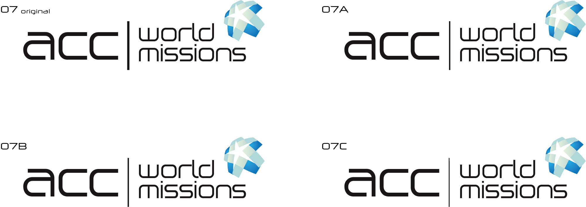Diseño de Logo por Concept 2 creation / C2C Studio inc. para ACC World Missions | Diseño #13485