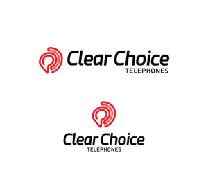 Logo Design by sourgraping for Clear Choice Telephones | Design: #7442199