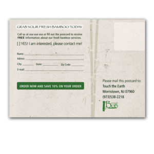 Design de Carte Postale par Dejuner pour Touch the Earth | Design : #7185823