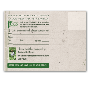 Design de Carte Postale par Dejuner pour Touch the Earth | Design : #7188714