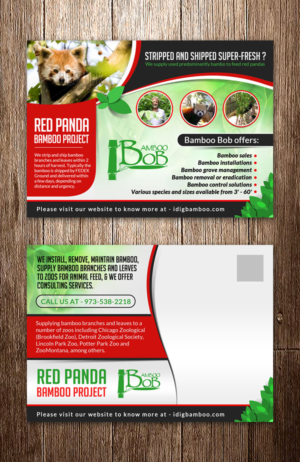 Design de Carte Postale par debdesign pour Touch the Earth | Design : #7183836
