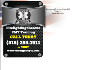 Postcard Design by TedAtkinson for Emergency Training Center, LLC | Design: #7837899